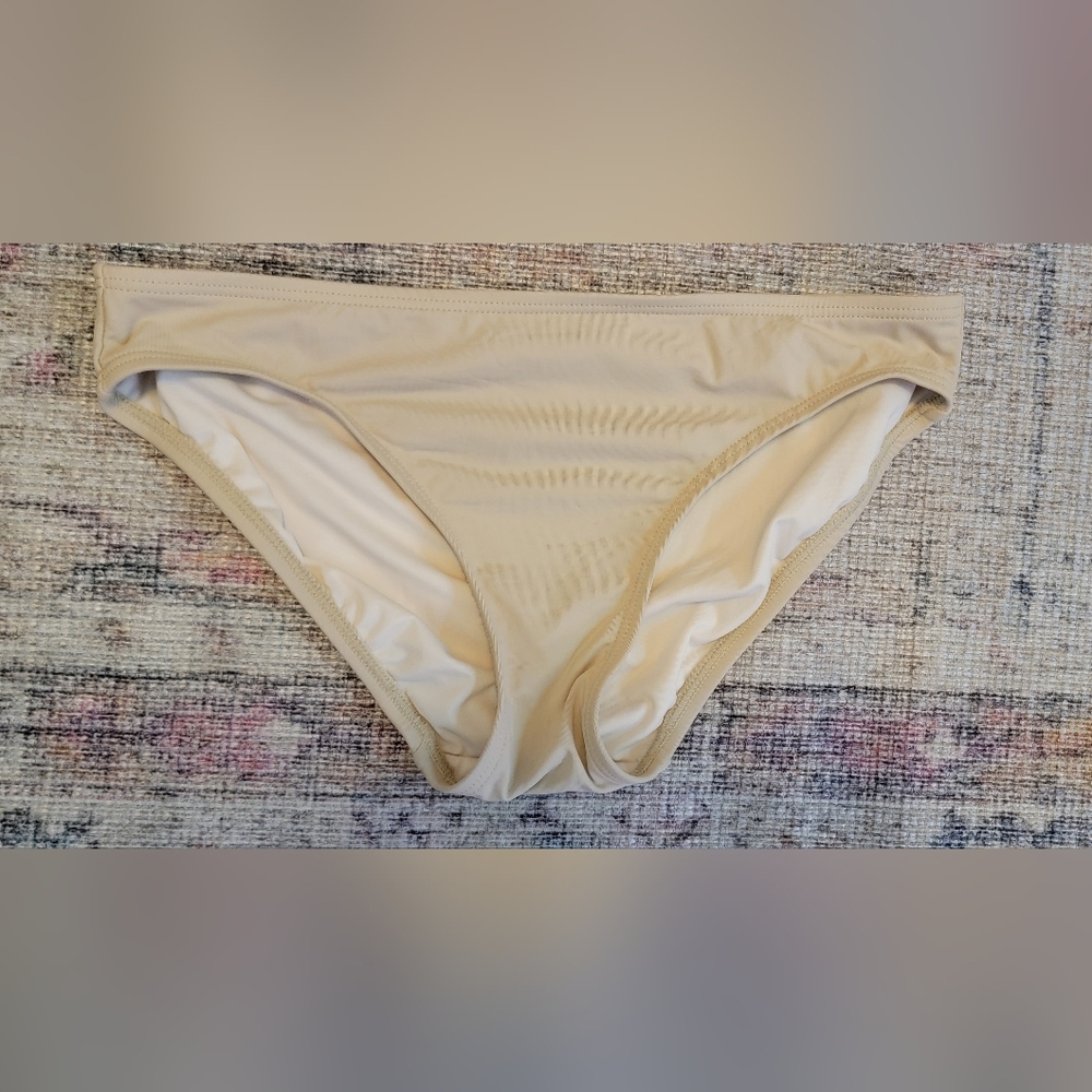 Michael Kors Cream Bikini Bottom Size- S